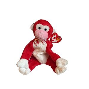 Ty Beanie Babies Valentine the Monkey Red NOT FOR SALE/ DO NOT BUY PLEASE